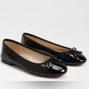 PATENT BLACK FELICIA LUXE BALLET FLAT SAM EDELMAN